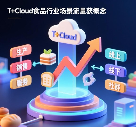 T+Cloud食品行業(yè)  全場(chǎng)景獲取流量，提高企業(yè)客戶(hù)活躍性與復(fù)購(gòu)率